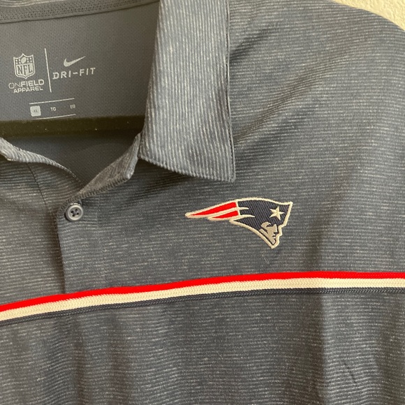 Nike New England Patriots Sideline Mens Polo XL - Picture 5 of 7